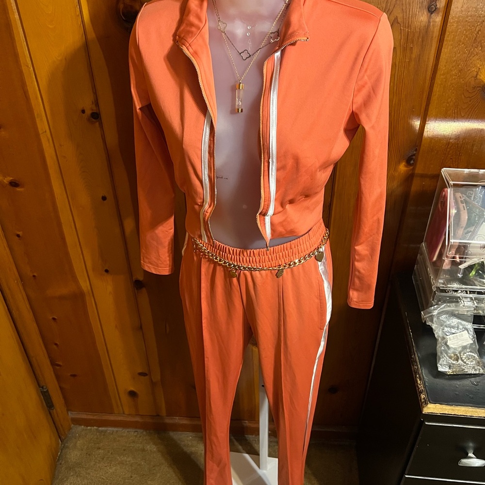 Peach Women’s Pants Set